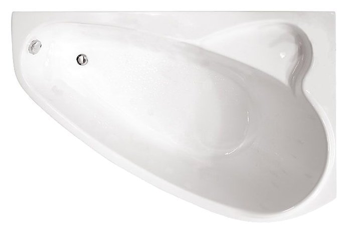 Ванна Акриловая Triton (Тритон) Пеарл-Шелл 160х104х60 см, угловая асимметричная, левая