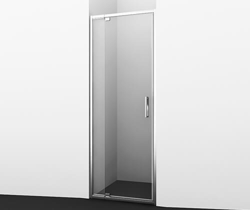 Душевая дверь WasserKRAFT Berkel 48P04, универсальная, 90 см, распашная