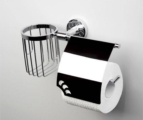 Держатель для туалетной бумаги и освежителя воздуха WasserKRAFT Isen K-4059