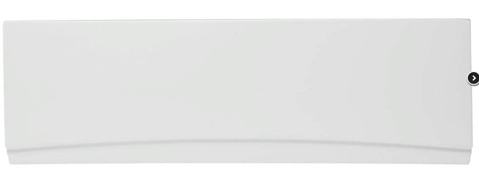Фронтальная панель для прямоугольной ванны универсальная Aquanet 170 белая