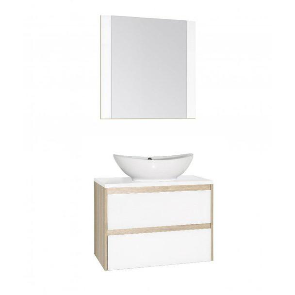 Мебель для ванной Style Line Монако 80 ориноко/белый лакобель Plus