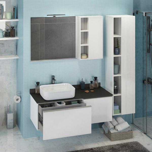Мебель для ванной Comforty Милан 120 белая (Comforty T-Y9378)