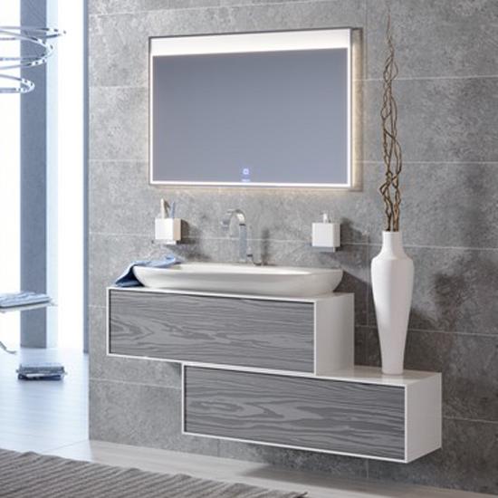 Мебель для ванной Aqwella Genesis T10/MG миллениум серый