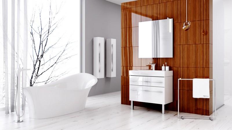 Мебель для ванной Aqwella 5 Stars Милан Т8/2н/W белый