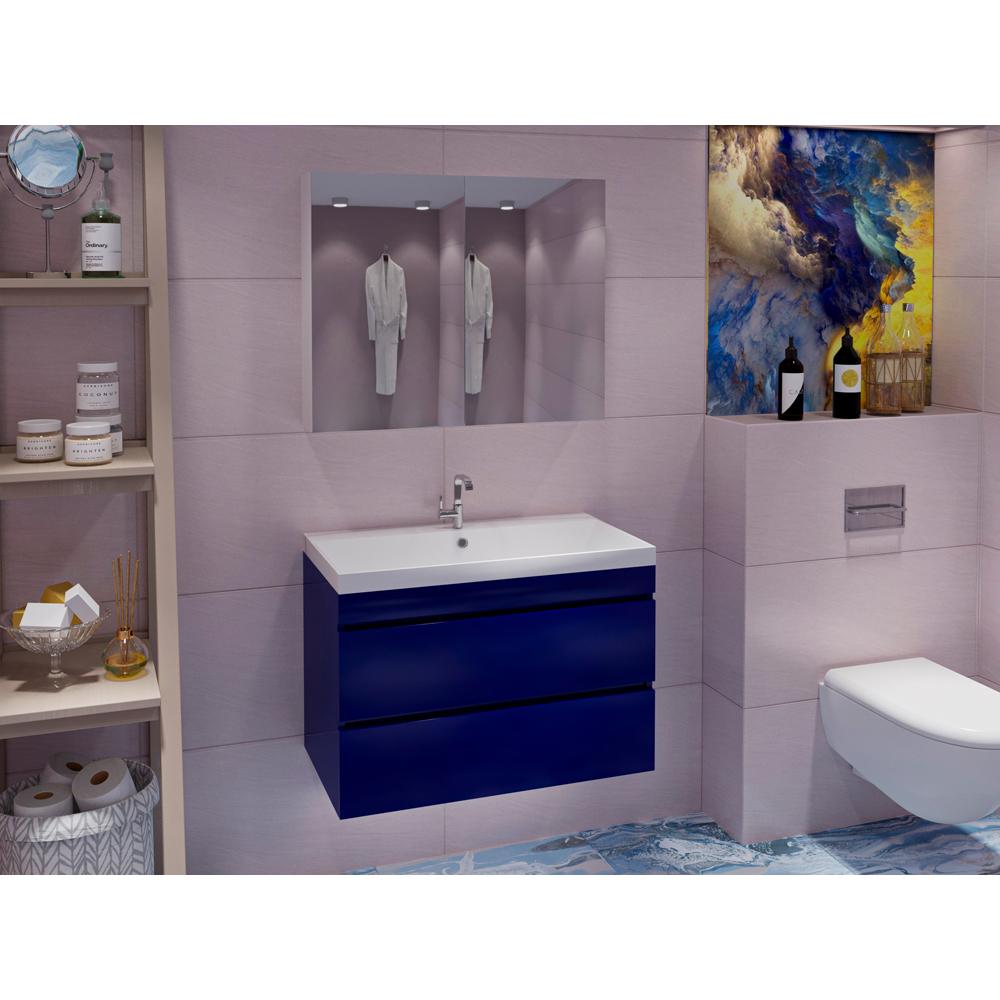 Мебель для ванной Stella Polar Памелла 60 подвесная синяя