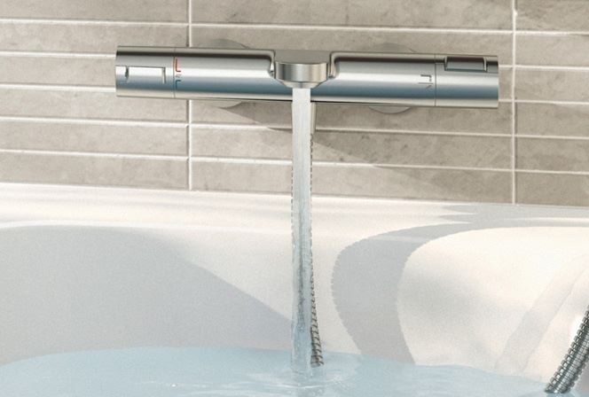Смеситель для ванны с душем Ideal Standard Ceratherm 200 new A4630AA термостат