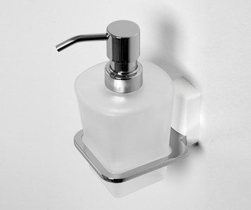 Дозатор для жидкого мыла WasserKRAFT Leine K-5099WHITE