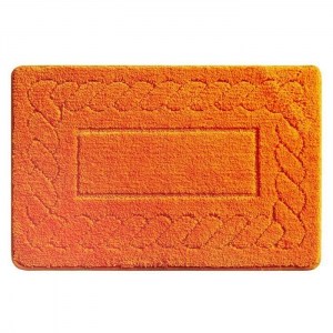 Коврик для ванной комнаты Milardo Clever Plait (orange) 50х80 см 320M580M12