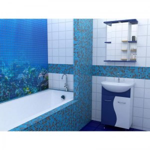 Мебель для ванной Stella Polar Колор-1 55 синяя